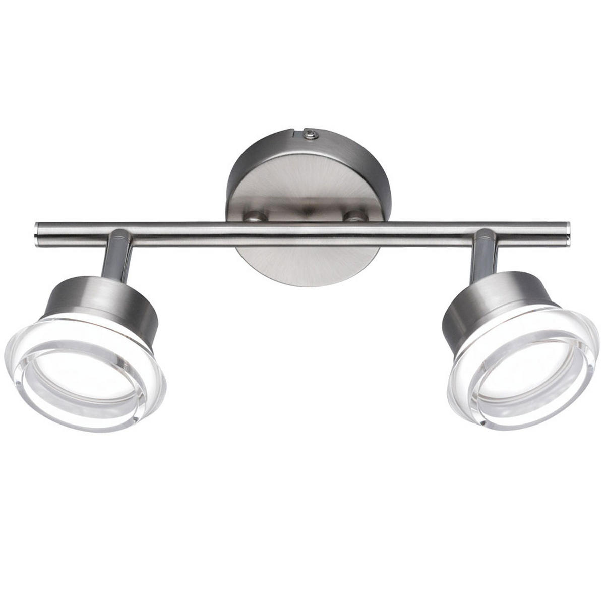 LED DECKENLEUCHTE Morgan Silber Chrom - Silberfarben, Metall (26.5/8/15cm) - Wofi