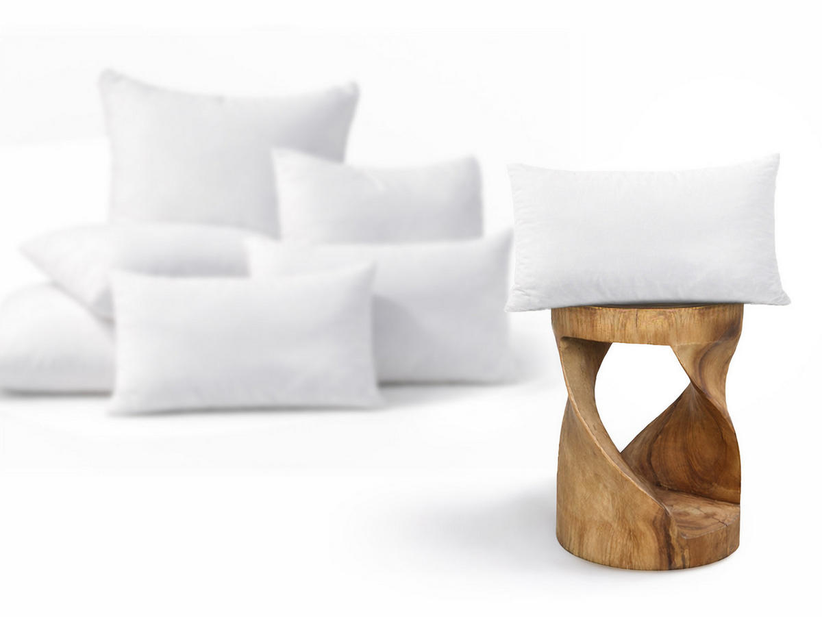 DAUNENKISSEN PublikSoft 30/50 cm - Weiß, Naturmaterialien/Textil (30/50cm) - beties Heimtextil