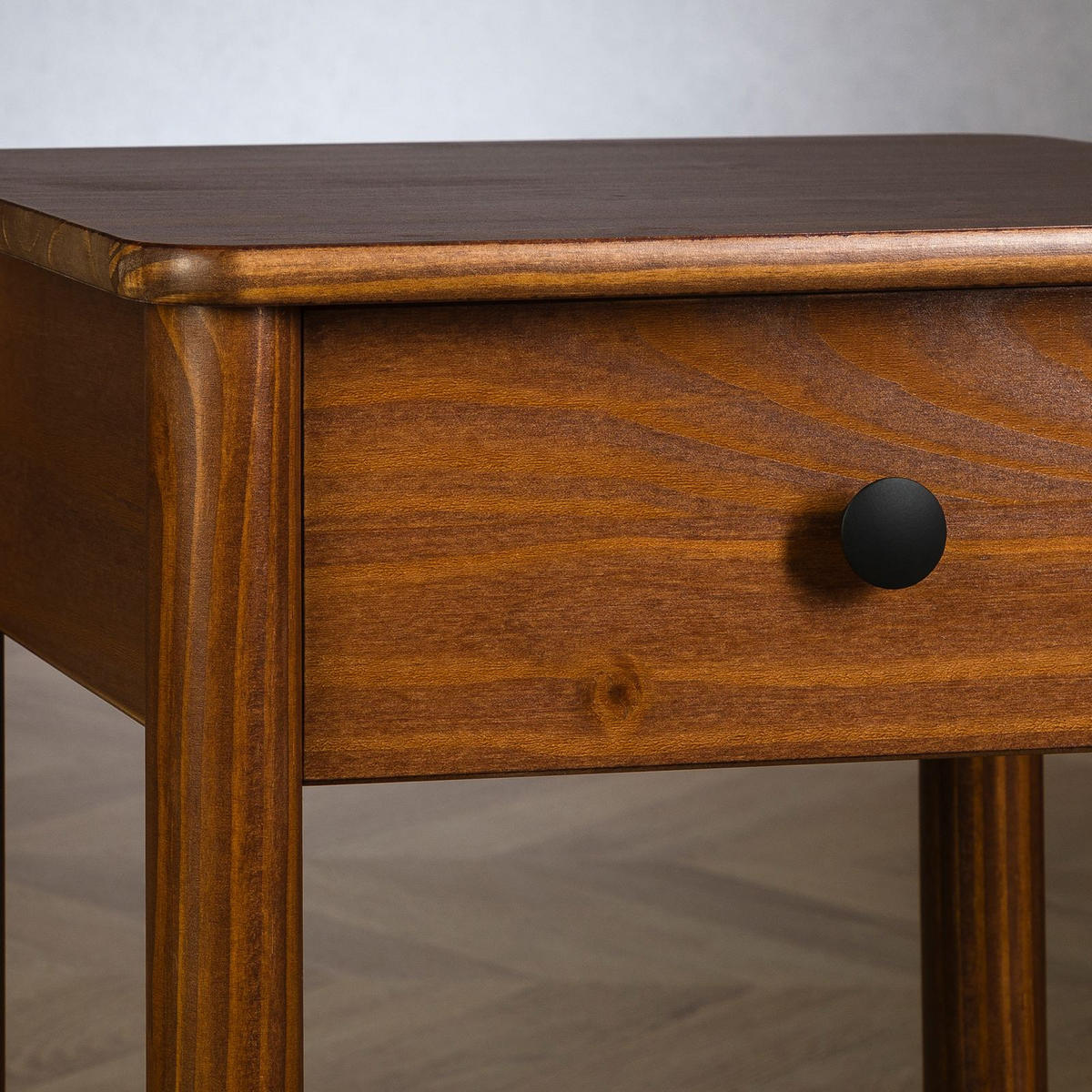 NACHTTISCH APOANA Kastanie - Kastanienfarben, Holz (45/55/35cm) - IDIMEX