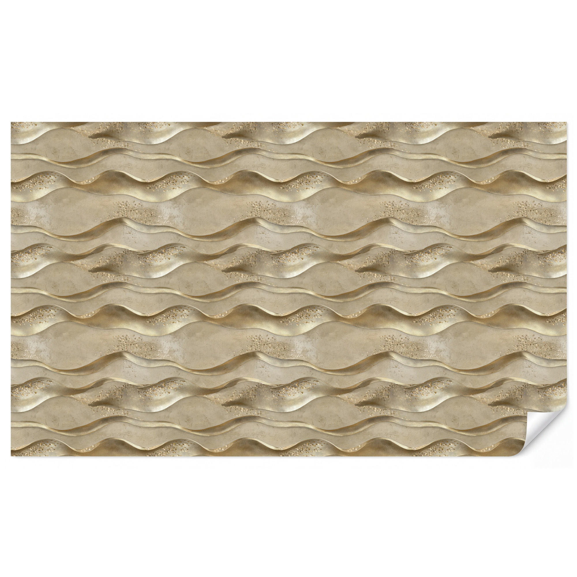 OnlyWow Tapete Gold 400x240 cm