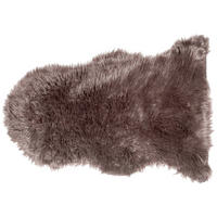 KUNSTFELL-TEPPICH Mungo 90/60 cm - Braun, Kunststoff (60/90cm) - Beliani