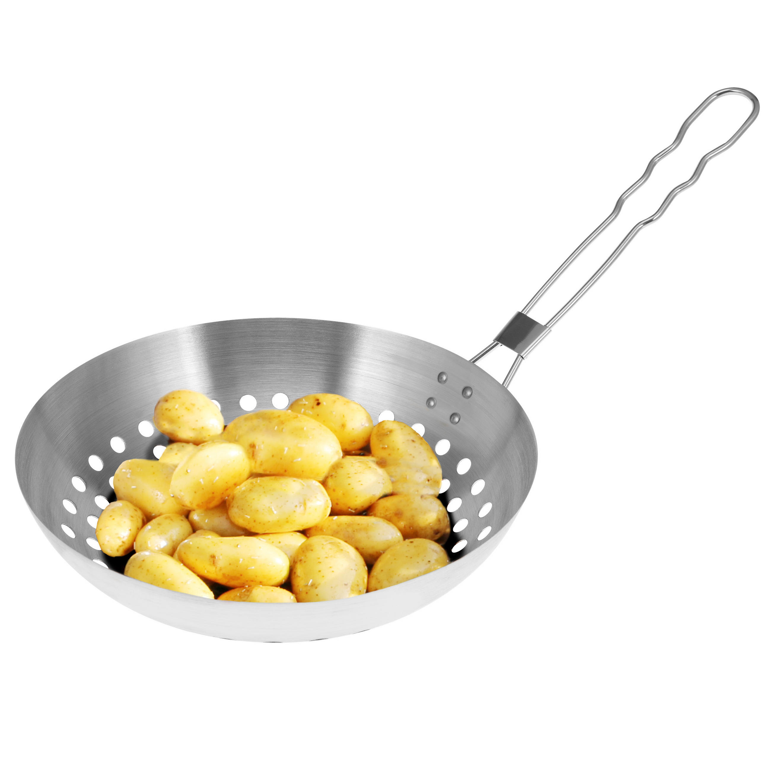 bremermann Grillpfanne, Edelstahl 28x6.5x52 cm