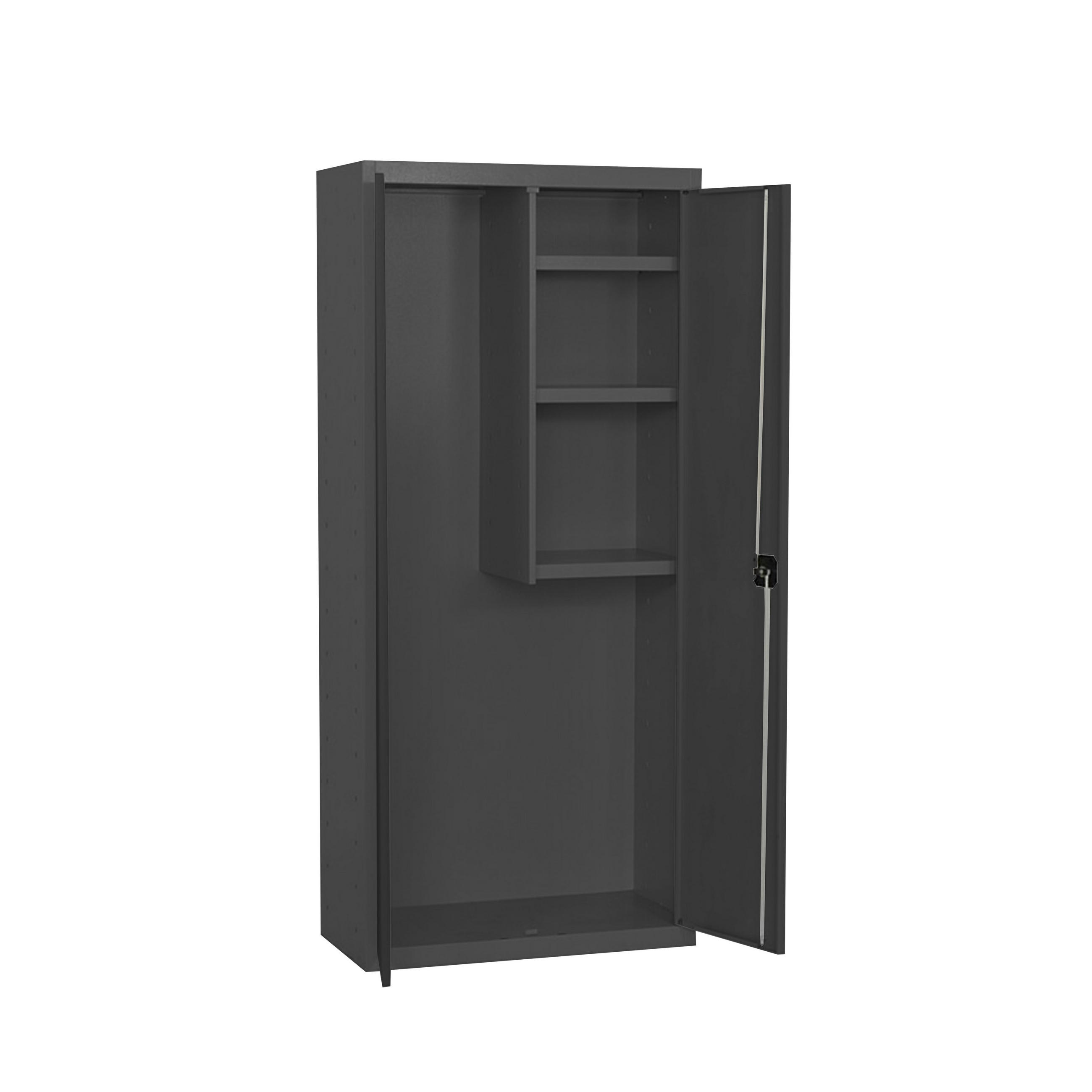 Proregal Putzmittelschrank Anthrazit 80x180x40 cm