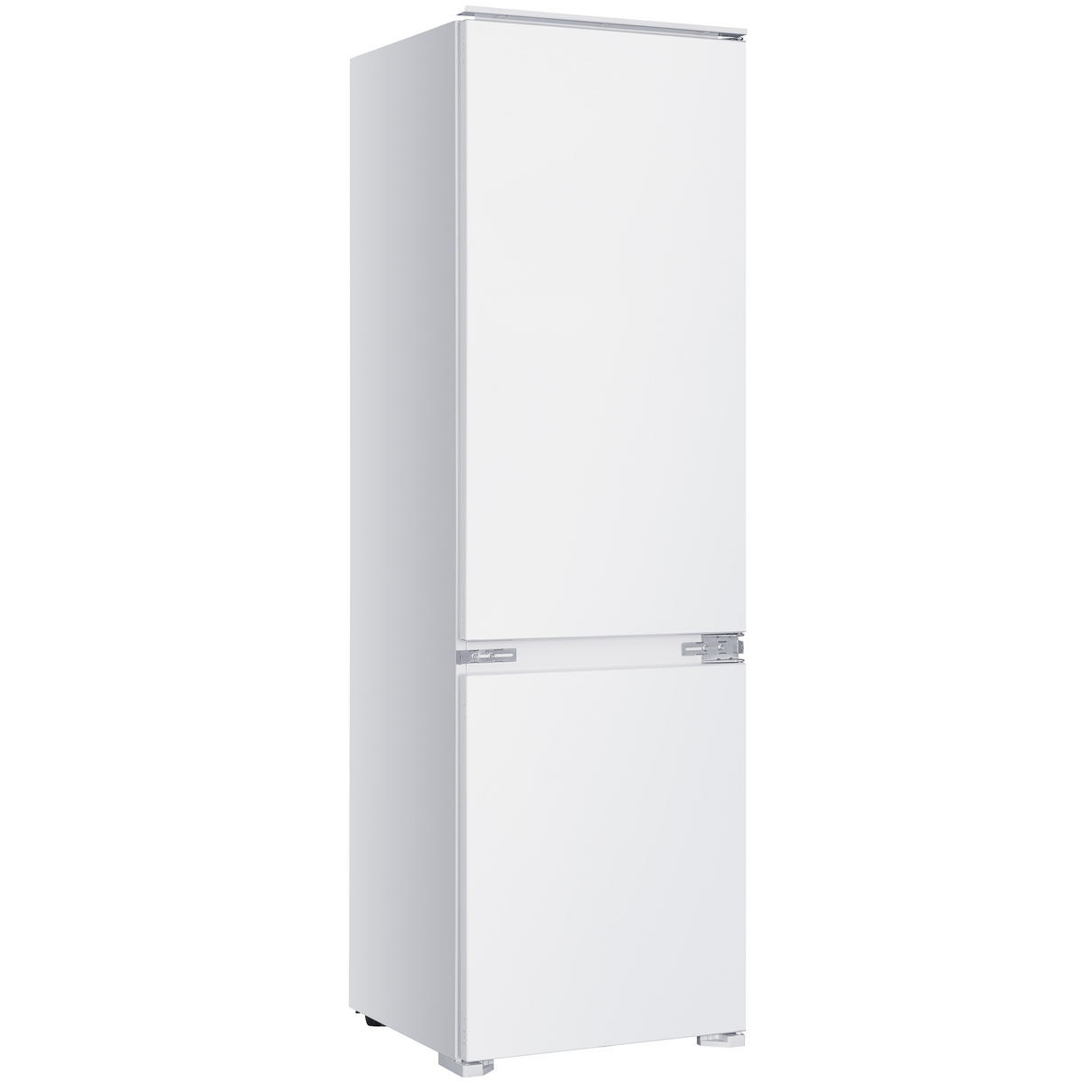 KÜHL-GEFRIER-KOMBINATION Einbau, 178cm Nische, 249 Liter, Schlepptürtechnik, Einbaukühlschrank mit Gefrierfach, CFB2491E - Weiß, Glas/Kunststoff (54/178/54cm) - homeX