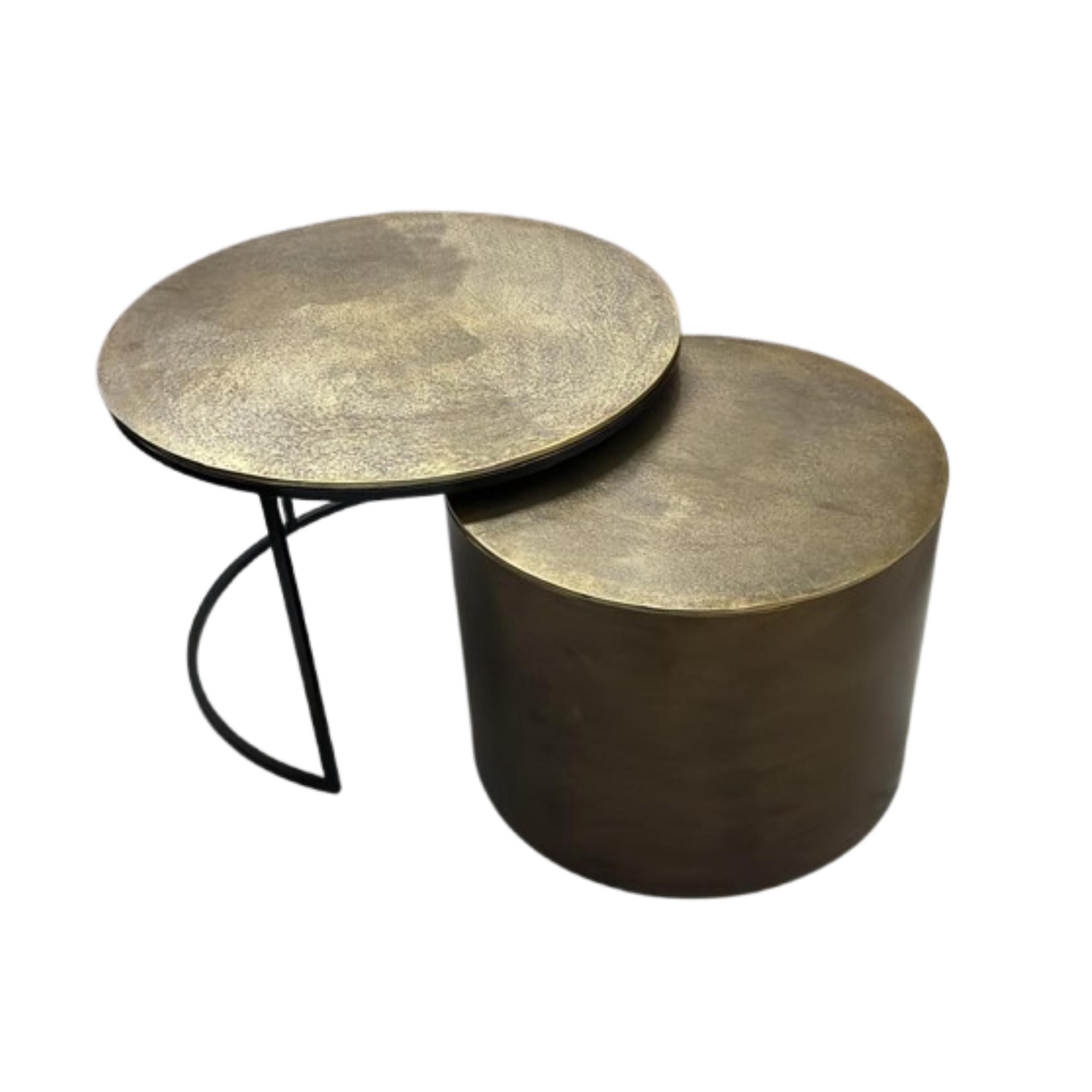 XXXLutz Couchtisch Gold 75x45x75 cm