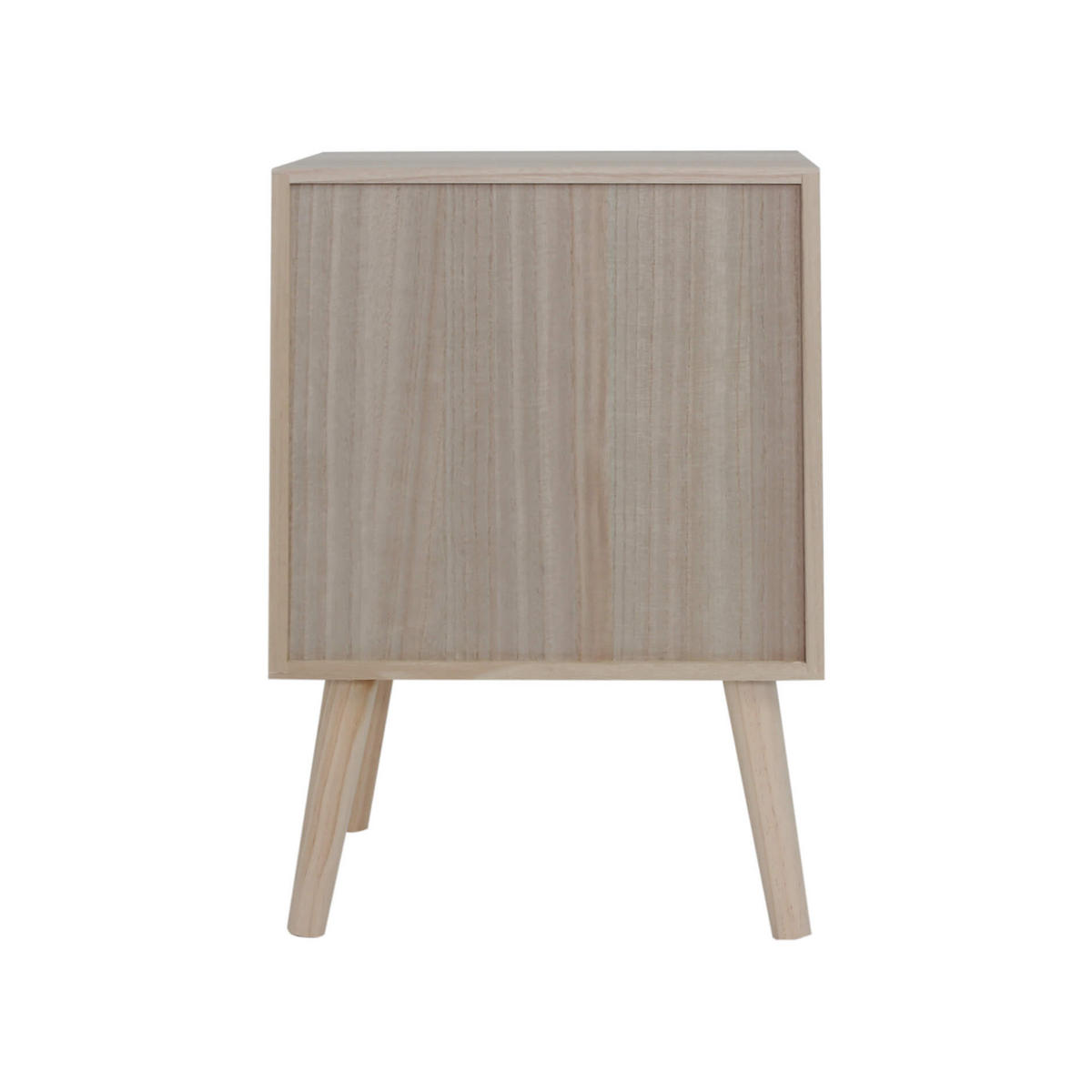 NACHTTISCH Braun 30/38/57 cm - Braun, Holz (30/57/38cm) - Mobili Rebecca