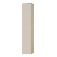 HOCHCHRANK Color 2D 160 Kaschmir - Kaschmir, Holzwerkstoff (30/160/30cm) - mzm24