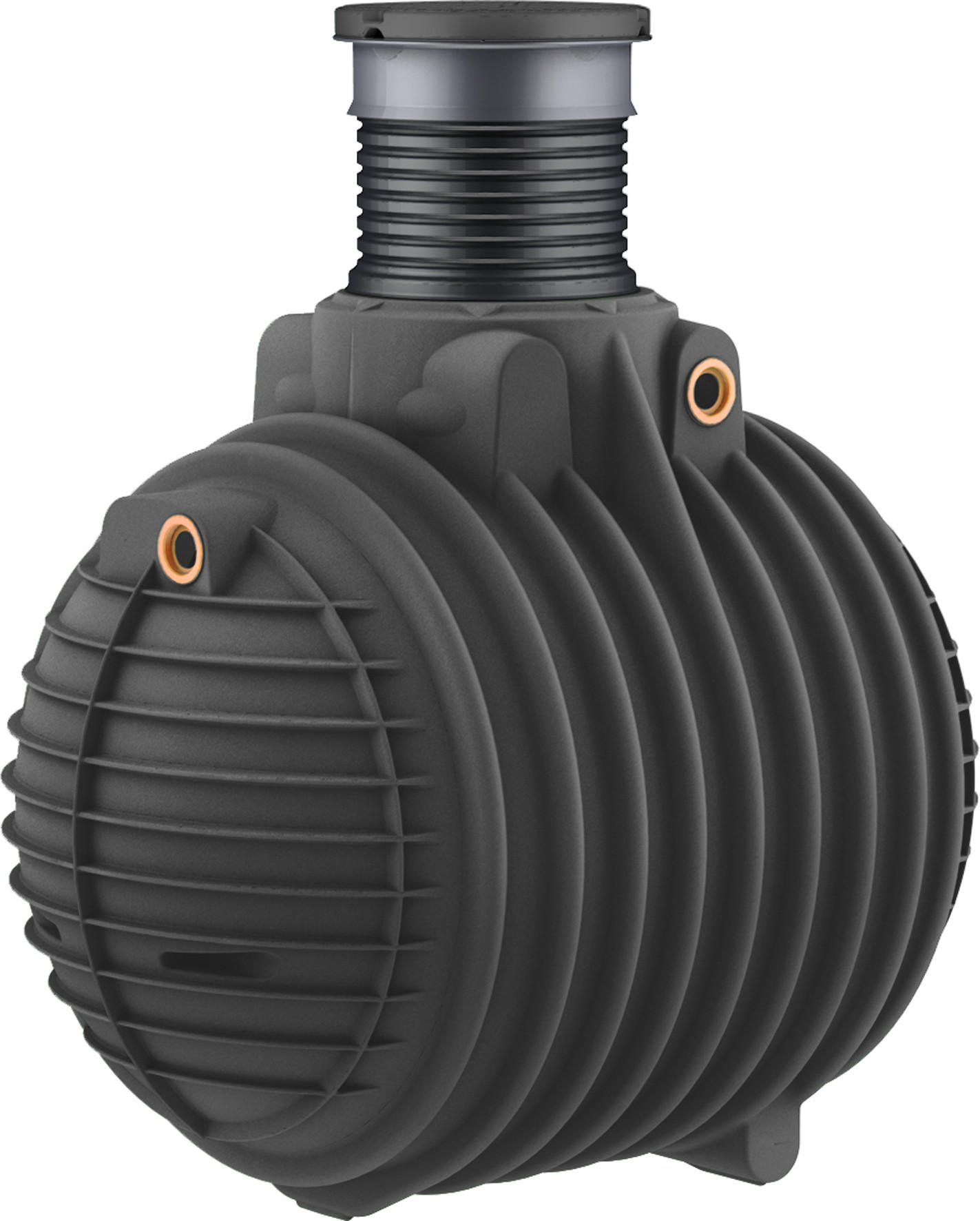 SAMMELGRUBE 6500 L PKW-befahrbar - Schwarz, Kunststoff (202/229/268cm) - GARANTIA