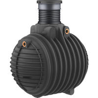 SAMMELGRUBE 6500 L PKW-befahrbar - Schwarz, Kunststoff (202/229/268cm) - GARANTIA