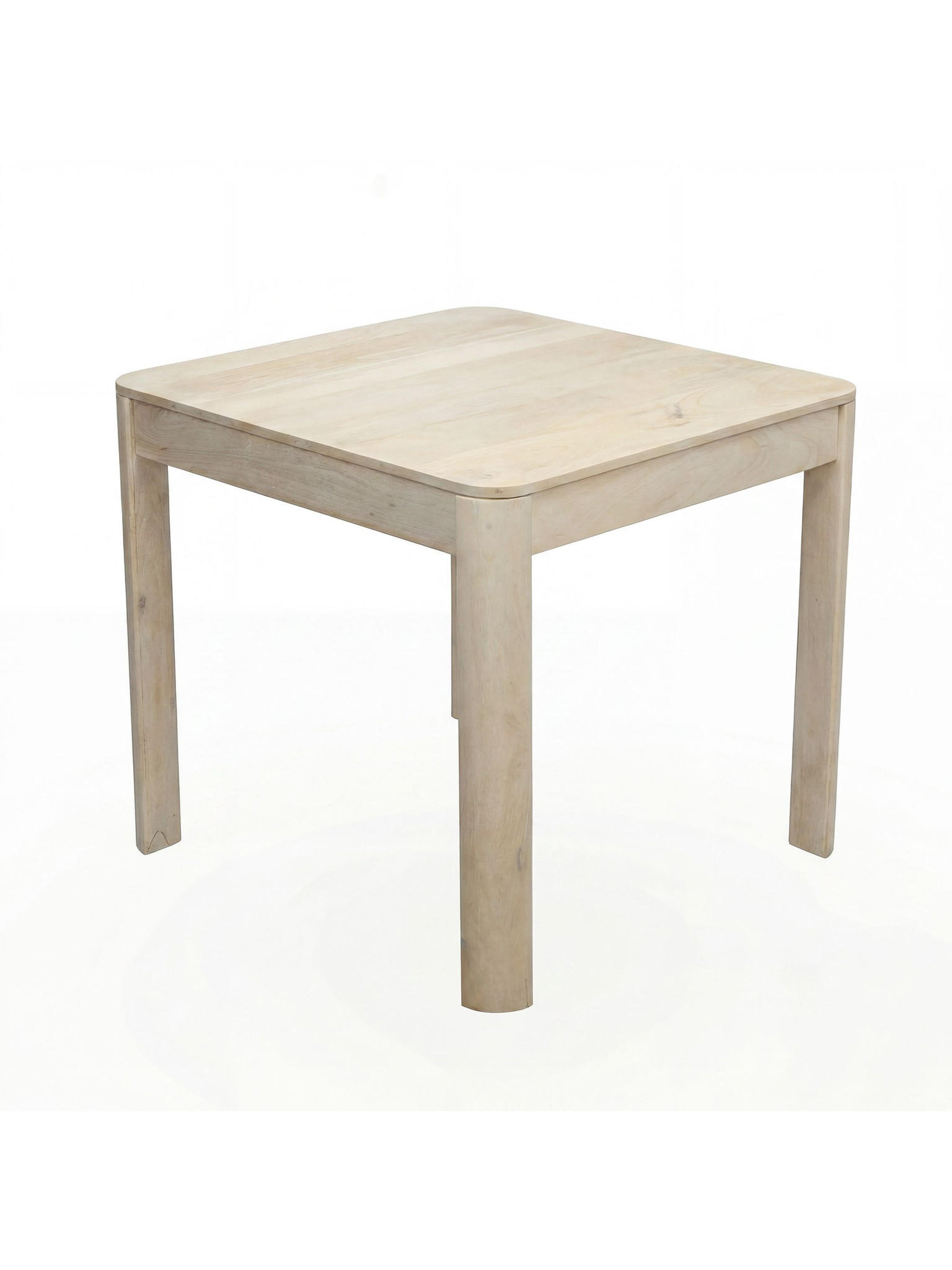 Kadima Design Esstisch Weiß 80x76x80 cm