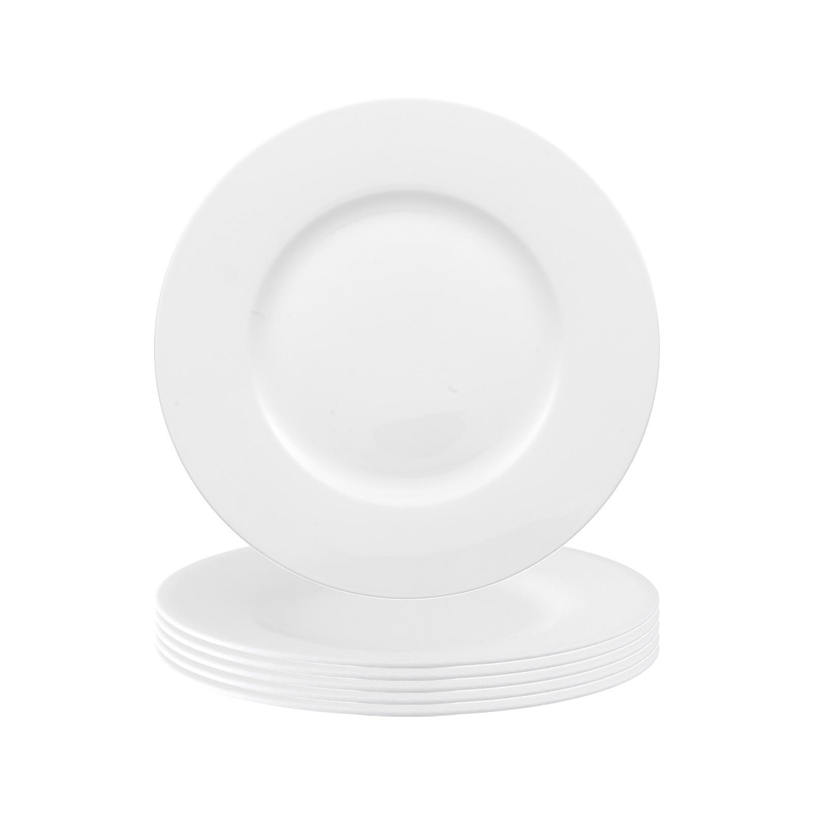 FRÜHSTÜCKSTELLER Anmut weiß ø 22,5 cm 6er Set - Weiß, Keramik (22.5cm) - Villeroy & Boch