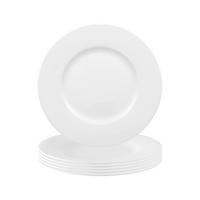 FRÜHSTÜCKSTELLER Anmut weiß ø 22,5 cm 6er Set - Weiß, Keramik (22.5cm) - Villeroy & Boch