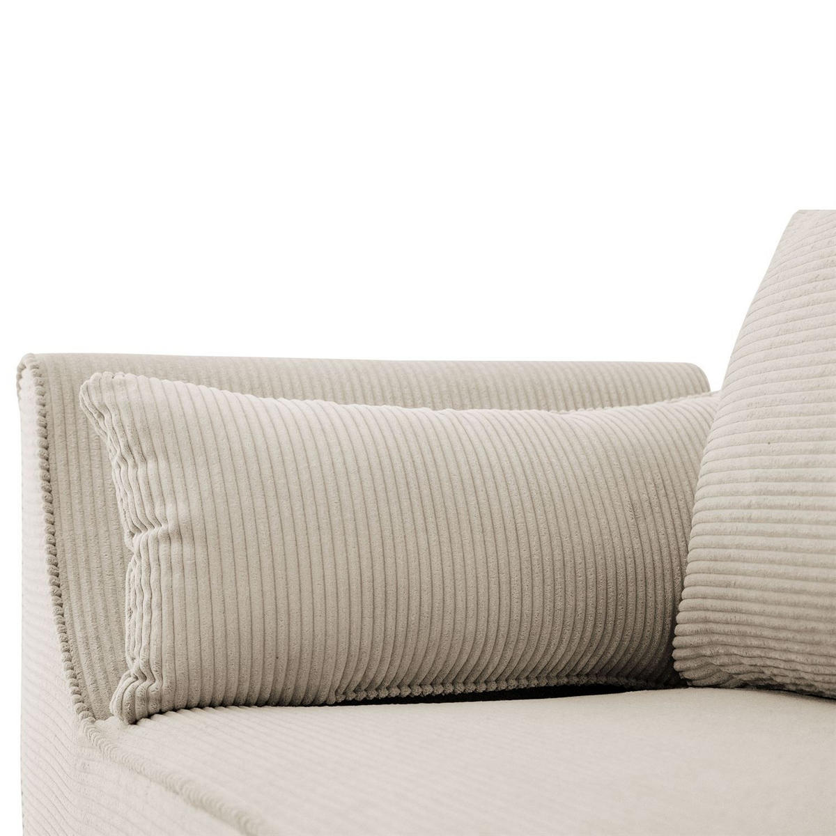 SOFA ASPEN Zweisitzer mit Schlaffunktion, Anafi 22 - Beige, Textil (267/94/95cm) - Lookway