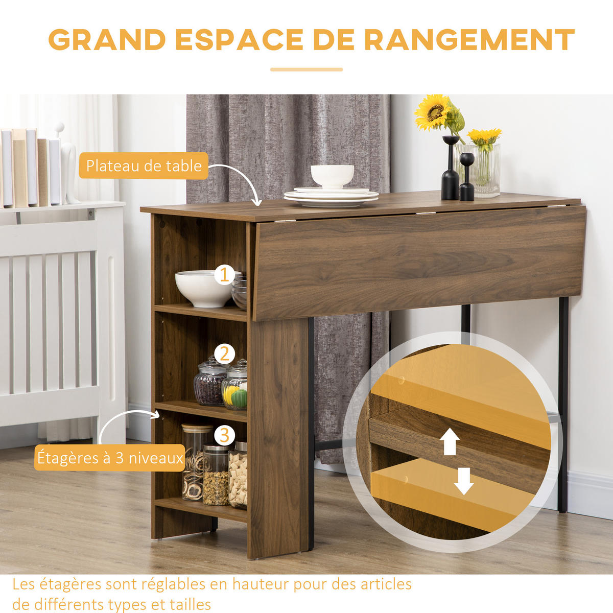 BARTISCH Braun 1 Stück - Braun, Kunststoff (120/76/91.4cm) - GiPP