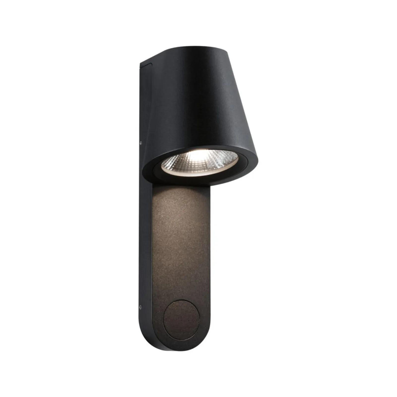 AUSSENLEUCHTE MIT BEWEGUNGSMELDER - Anthrazit, Metall (10.5/27.4/12.6cm) - Paulmann