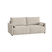 SCHLAFSOFA Mirena - Beige, Holzwerkstoff/Textil (215/100/112cm) - Fun Möbel