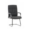 SCHWINGSTUHL Lederlook grau - Grau, Textil/Metall (49/105/60cm) - CLP