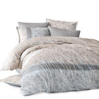 BETTWÄSCHE 5-teilig 200/200 cm DEFNE - Blau, Textil (200/200cm) - ROLFNERS