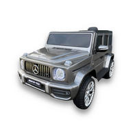KINDER ELEKTROAUTO Mercedes G63 grau - Grau, Kunststoff (106/62/54cm) - TPFLiving