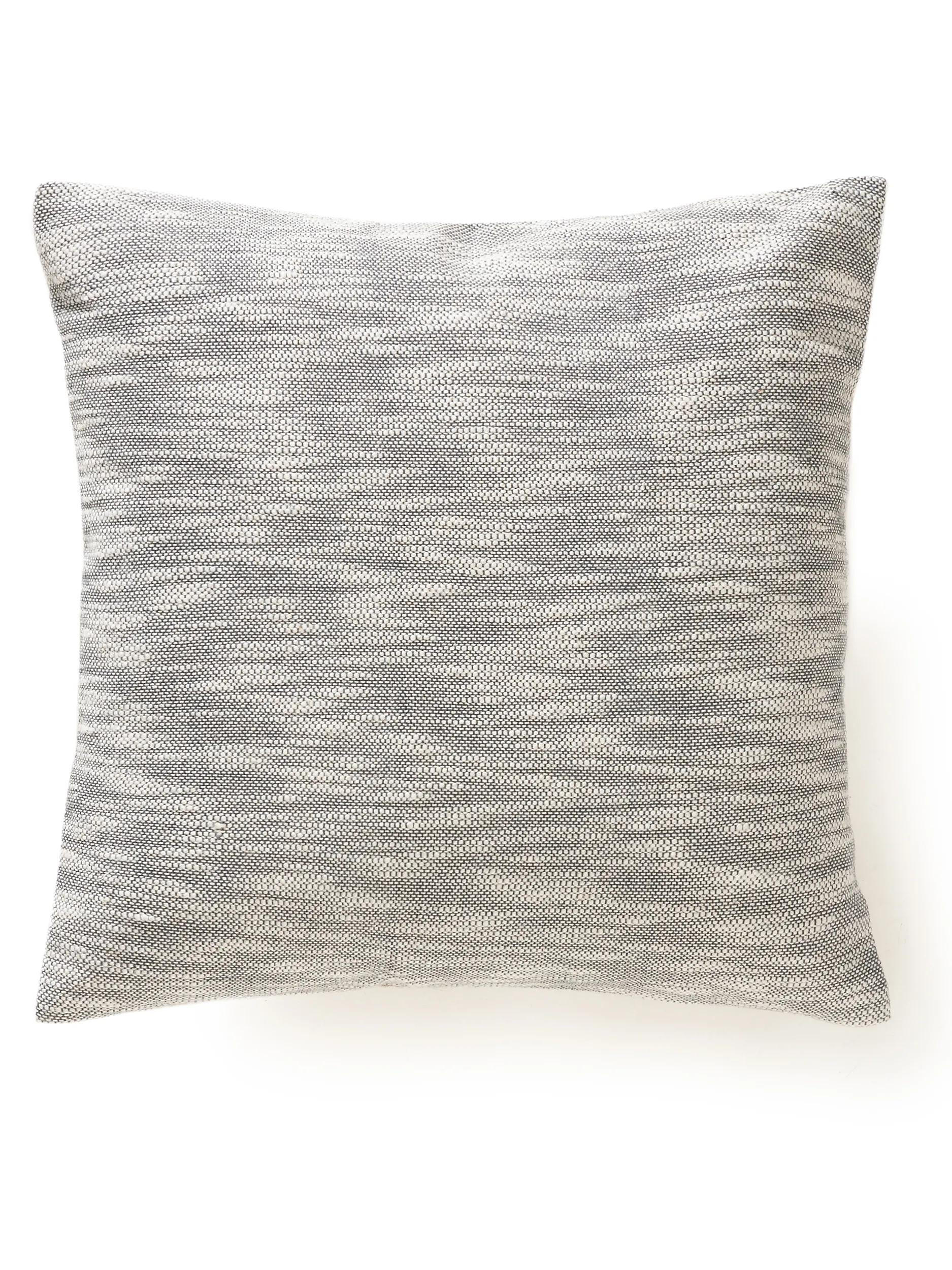 KISSENBEZUG Nadia Grau 45x45 cm - Grau, Textil (45/45cm) - benuta Nest