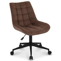 BÜROSTUHL VASILO braun - Braun, Textil (54/80/61cm) - IDIMEX