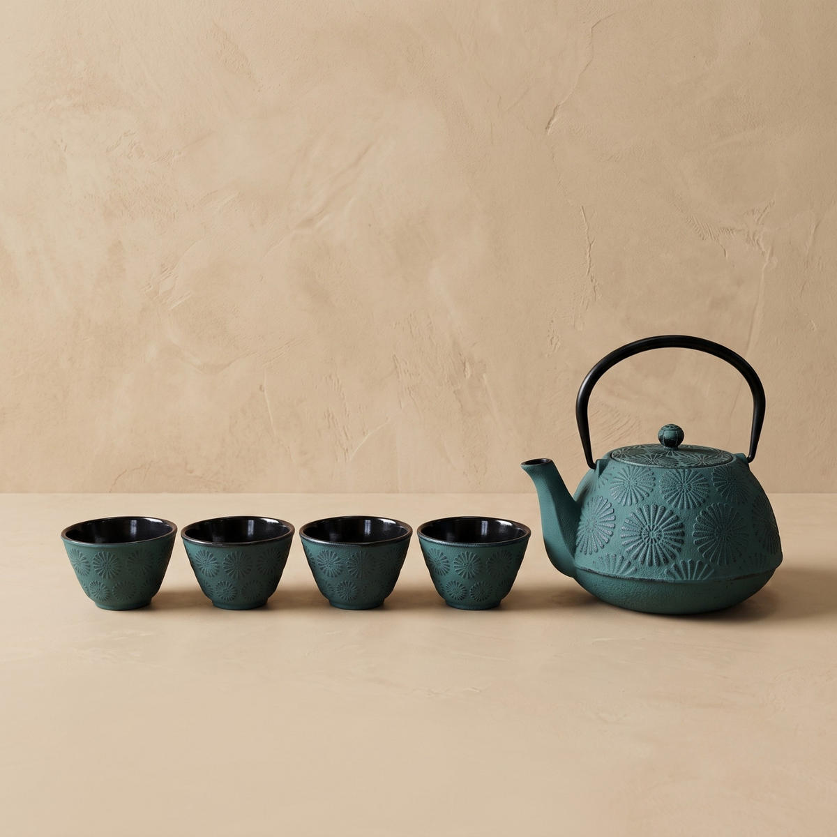 KRUG Gusseisen mit Schalen Koga Grün 1200 ml 18/16/18 cm - Grün, Metall (16/18cm) - AROMELIO