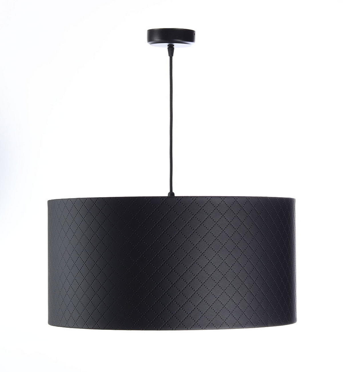 HÄNGELEUCHTE Schwarz 60/30 cm - Silberfarben/Schwarz, Kunststoff (60/1.1/30cm) - ONZENO