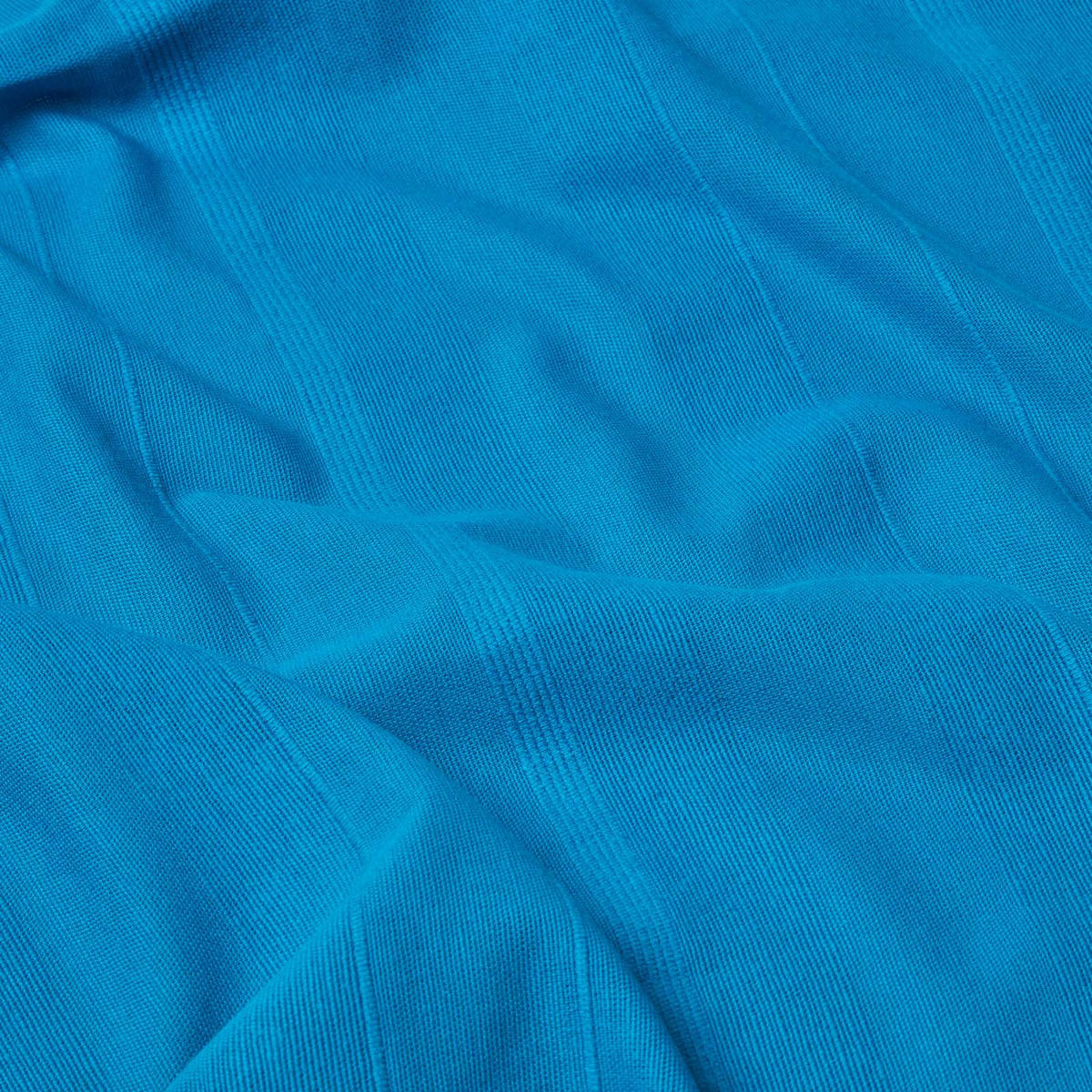 WOHNDECKE Rajput 150/200 cm, 100% Baumwolle - Petrol, Textil (150/200cm) - Homescapes