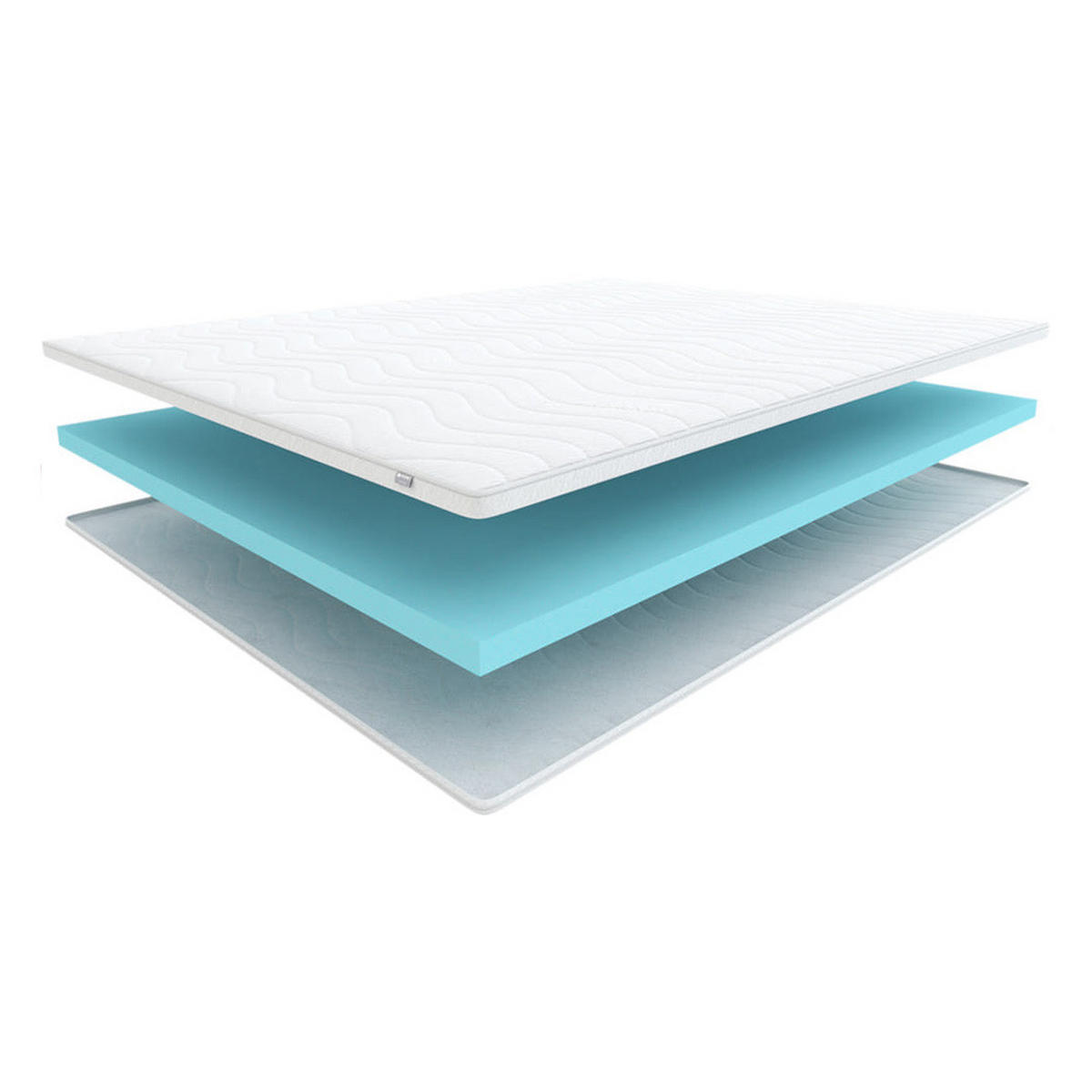 TOPPER Tenor im Tencel-Bezug - Weiß, Textil (120/200cm) - Hilding