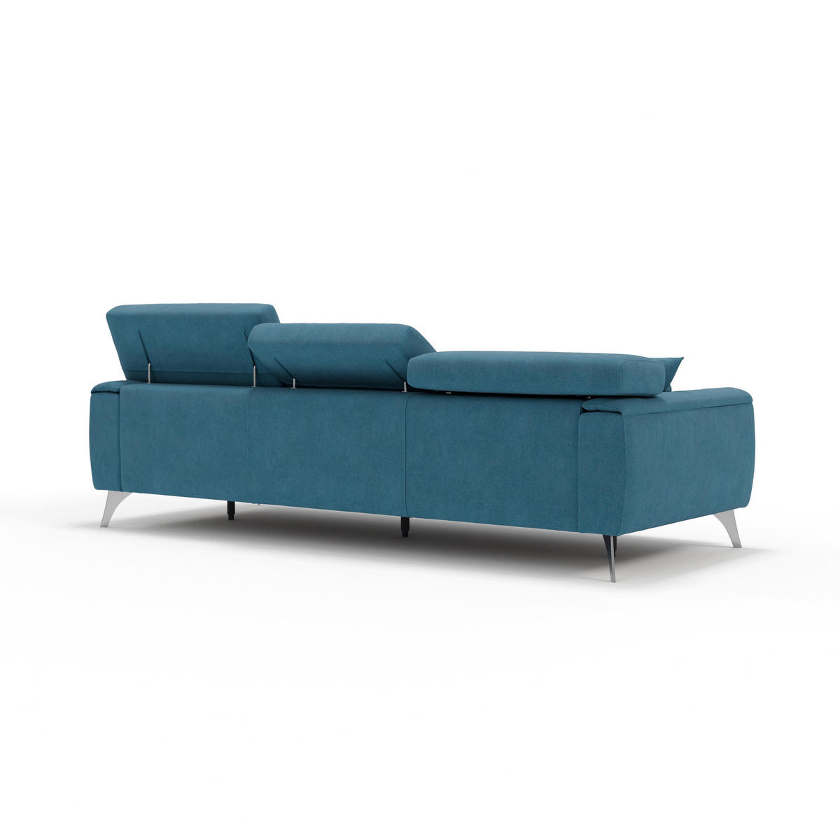 LINEARSOFA Caravaggio - Türkis, Textil (244/73/102cm) - Divani.store