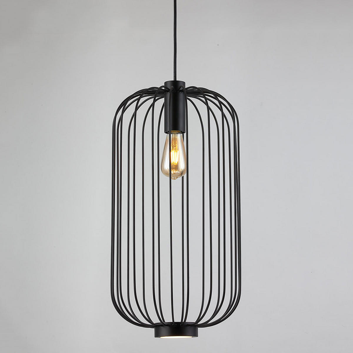 HÄNGELEUCHTE Rooms M Weiß - Weiß, Metall (30/30/57cm) - s.luce