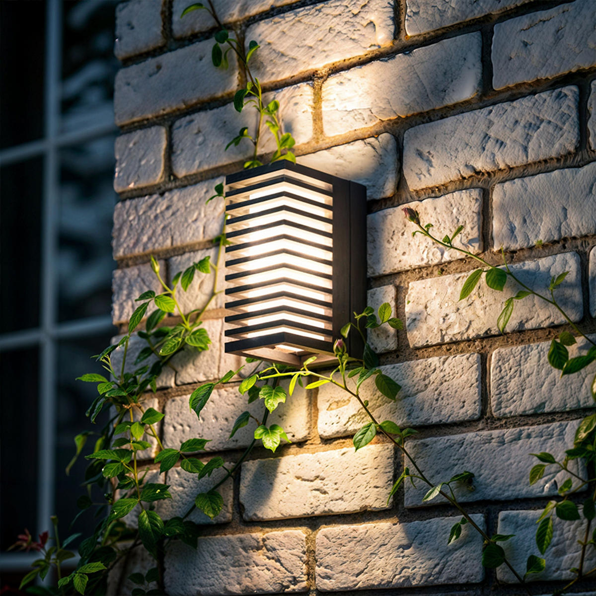 AUSSENLEUCHTE CLAIRE RC Anthrazitgrau milchfarbenes Acryl 6 W IP54 - Grau, Kunststoff (108/66/141cm) - Rendl