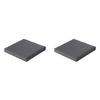 SITZKISSEN Panama 60/60 cm 2er-Set - Grau, Textil (60/8/60cm) - Madison