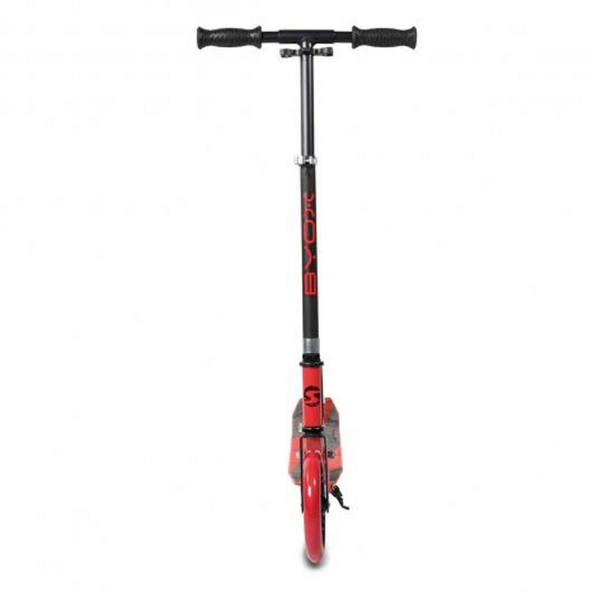 KINDERROLLER Storm rot Höhe einstellbar, zusammenklappbar, PU Räder, ABEC-5 - Rot, Metall (75/20/70cm)