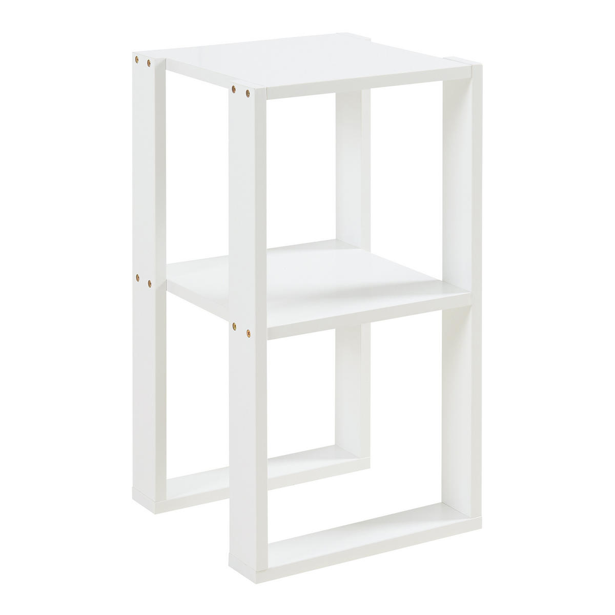 BEISTELLTISCH Thyholm - Weiß, Holzwerkstoff (30/30/55cm) - [en.casa]