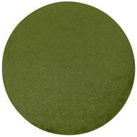 LUXUS KUNSTRASEN RASENTEPPICH CHELSEA RUND - Grün, Textil (133/133cm) - Snapstyle