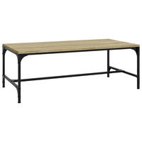 COUCHTISCH Sonoma-Eiche 100x50x35 cm Holzwerkstoff - Braun, Holzwerkstoff (100/50/35cm) - furnicato