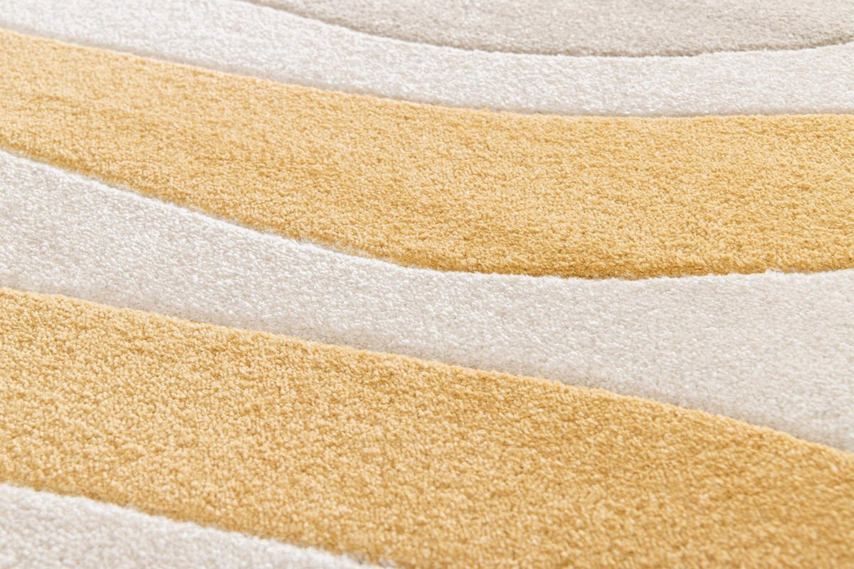 KINDERTEPPICH weich gelb - Gelb, Textil (120/170cm) - AFK Living