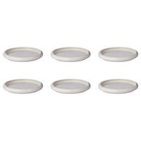 TELLER 6er-Set Boogy 12 cm - Creme, Keramik (12/12/2cm) - Butlers