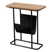 BEISTELLTISCH Bov 55/24/64 - Braun, Holzwerkstoff (24/55/64cm) - [en.casa]