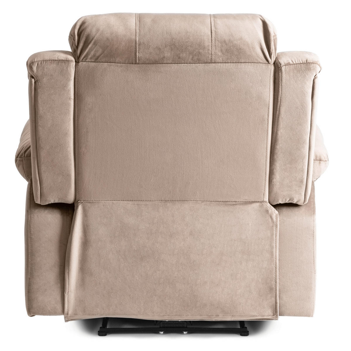 RELAXSESSEL ARON fürs Wohnzimmer Beige - Beige, Holz/Textil (83/101/88cm) - makarowski meble