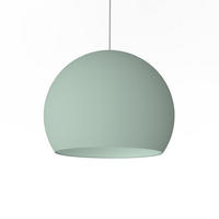 HÄNGELEUCHTE - Grün, Metall (40/40/35cm) - Lumicom