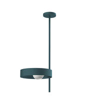 DECKENLEUCHTE - Blau, Metall (30/30/80cm) - Lumicom