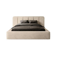 POLSTERBETT BEJO 160x200 cm, Creme - Creme, Textil (200/160cm) - Fedve