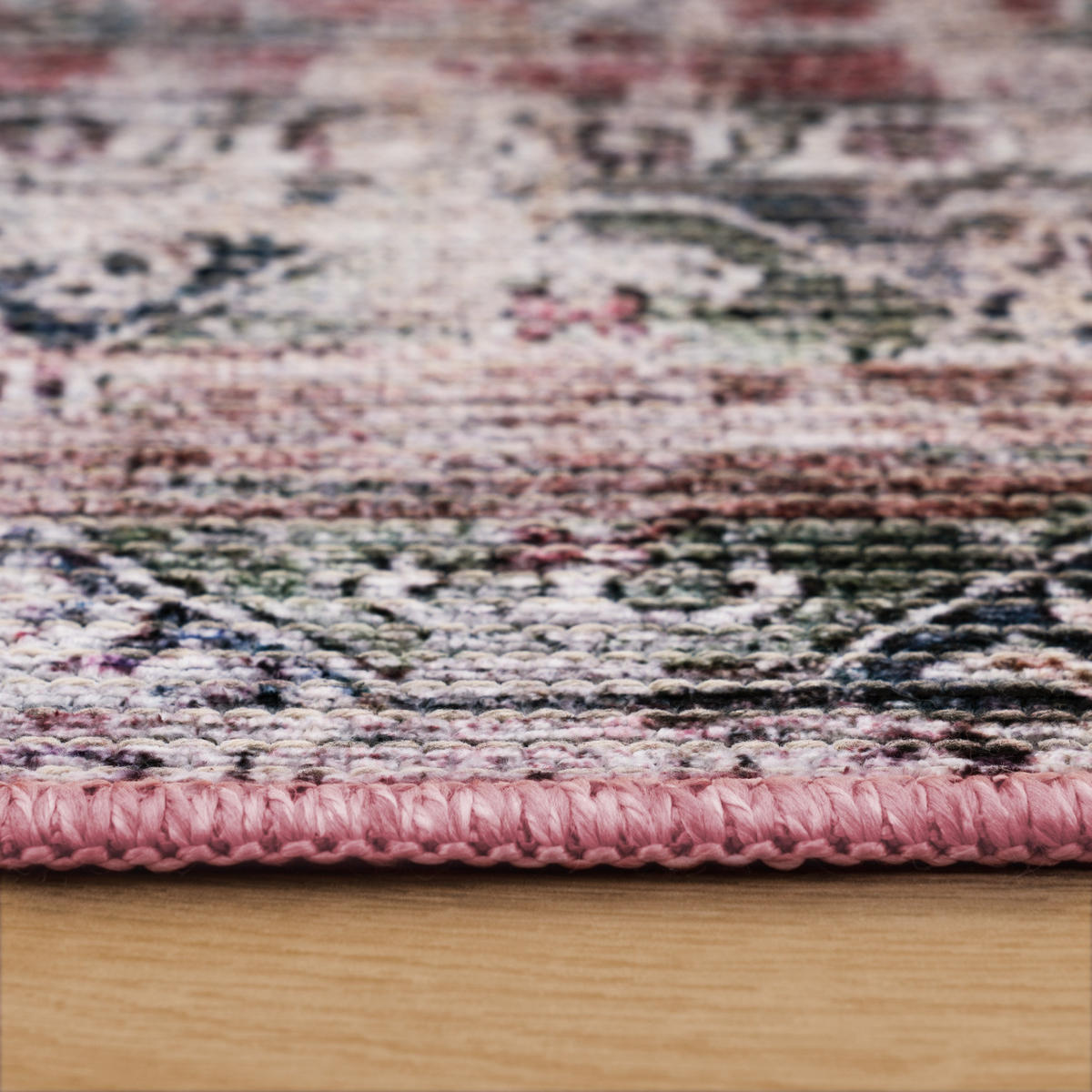 KURZFLORTEPPICH 60/100 cm Lyon 331 - Rot, Textil (60/100cm) - Paco Home