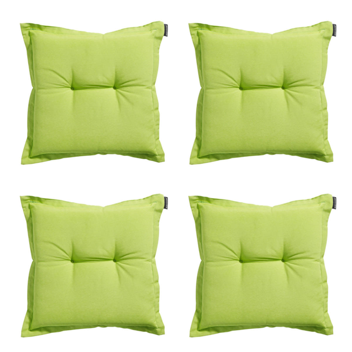 SITZKISSEN Panama 50/50 cm 4er-Set - Limette, Textil (50/5/50cm) - Madison