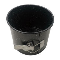 SPRINGFORM Schwarz 14/14/12 cm KH1789 - Schwarz, Metall (14/12/14cm) - Kinghoff 