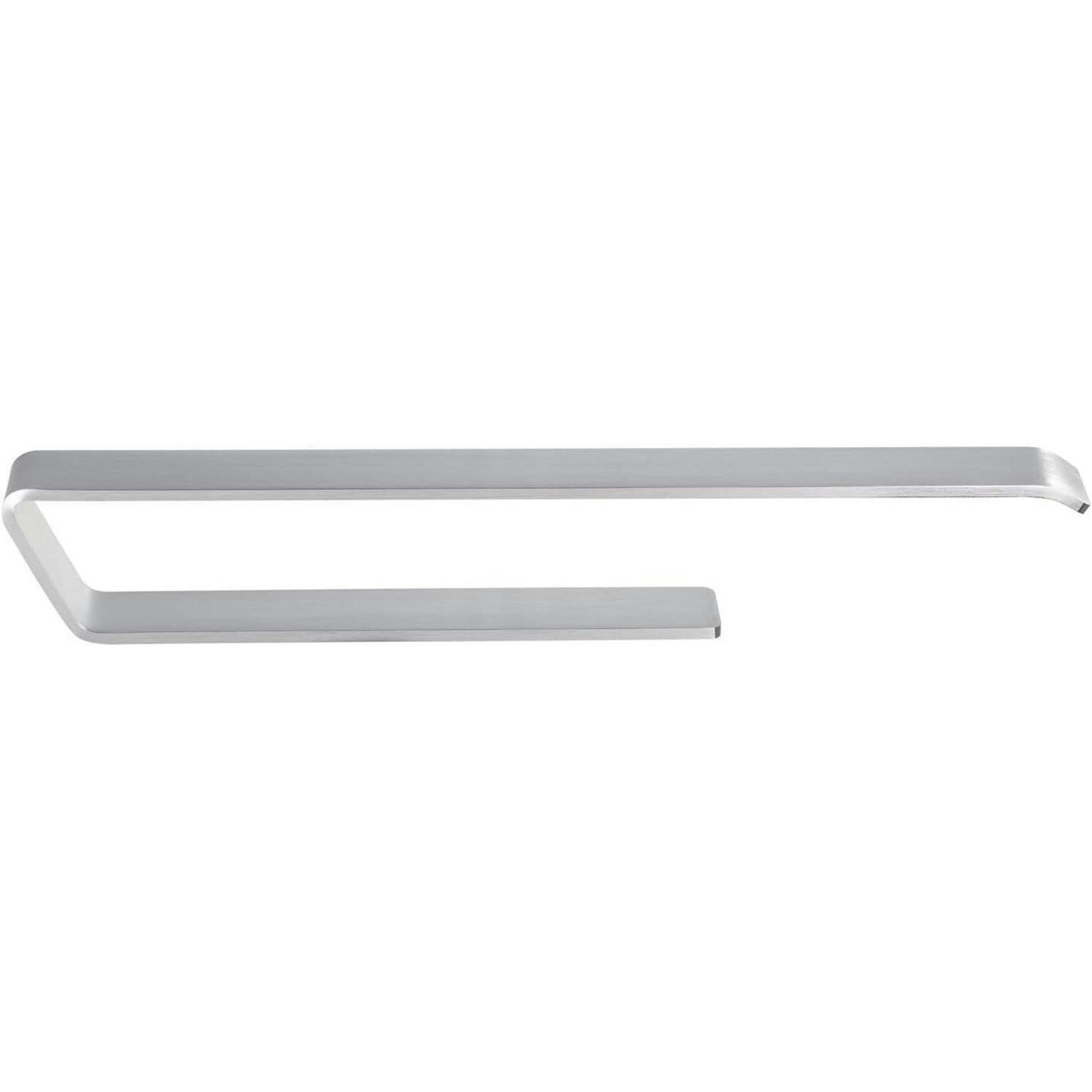 HANDTUCHHALTER ohne Bohren 40 cm Silber - Silberfarben, Metall (7.4/6.2/44.1cm)