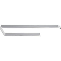HANDTUCHHALTER ohne Bohren 40 cm Silber - Silberfarben, Metall (7.4/6.2/44.1cm)