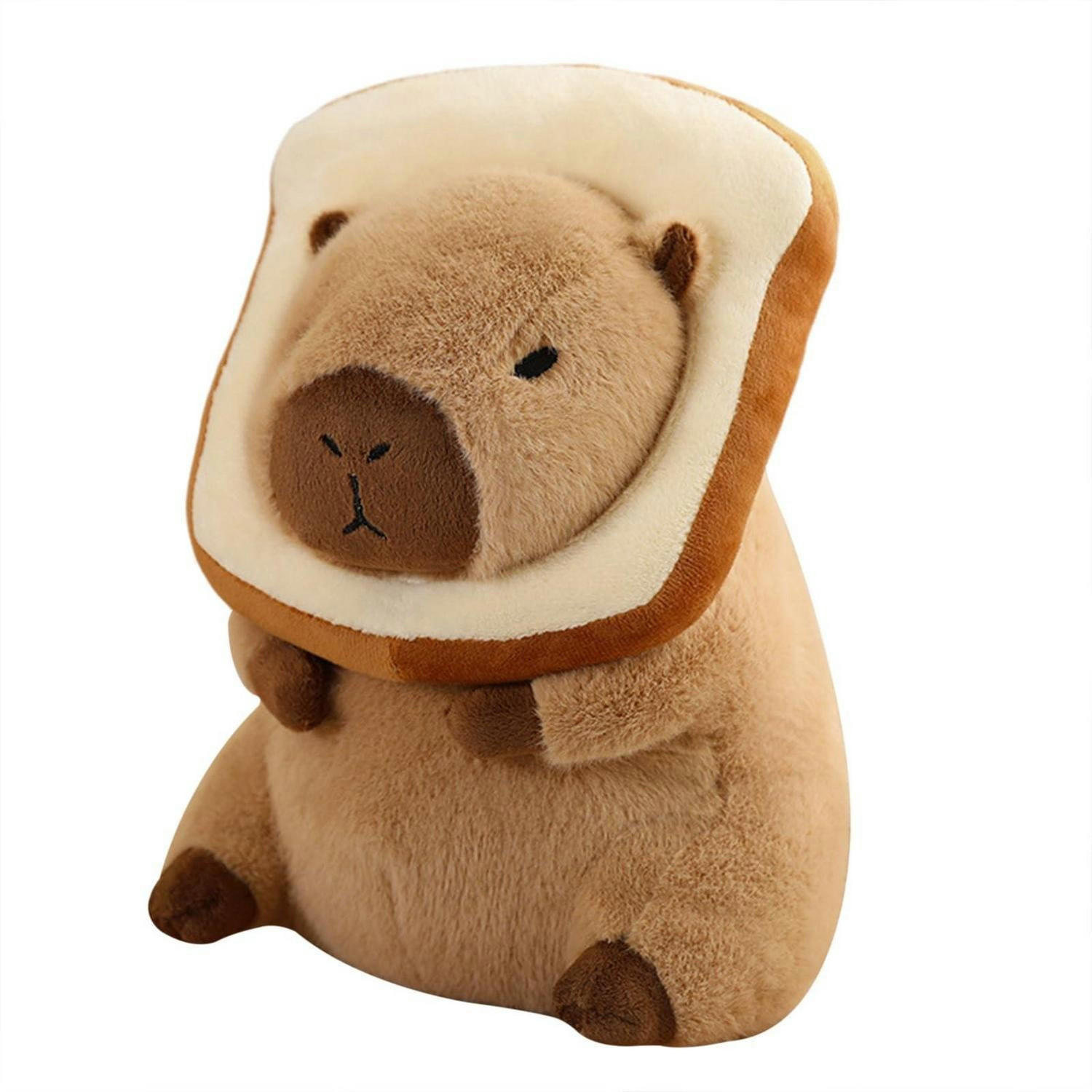 PLÜSCHTIER Capybara Brot 35 cm - Braun, Textil (31/35cm)
